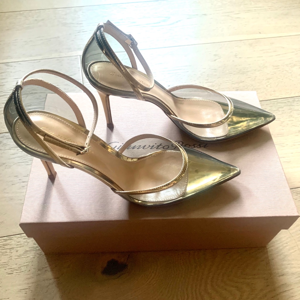 Gianvito Rossi Clear Pumps  Brand New